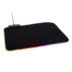 Tapis publicitaire de souris gaming RGB