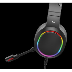 Casque publicitaire gaming RGB