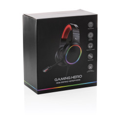 Casque publicitaire gaming RGB