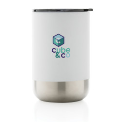 Mug publicitaire en acier inoxydable recyclé RCS