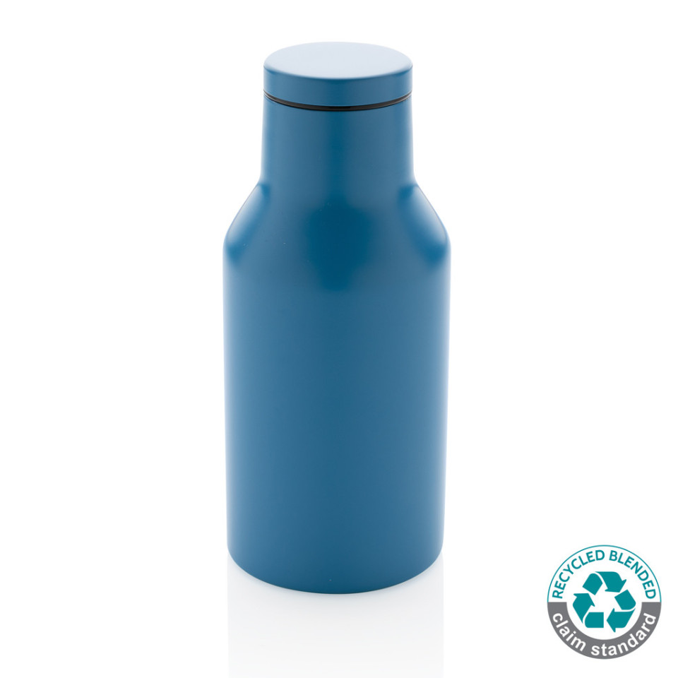 Bouteille publicitaire isotherme compacte 300ml en acier inoxydable recyclé
