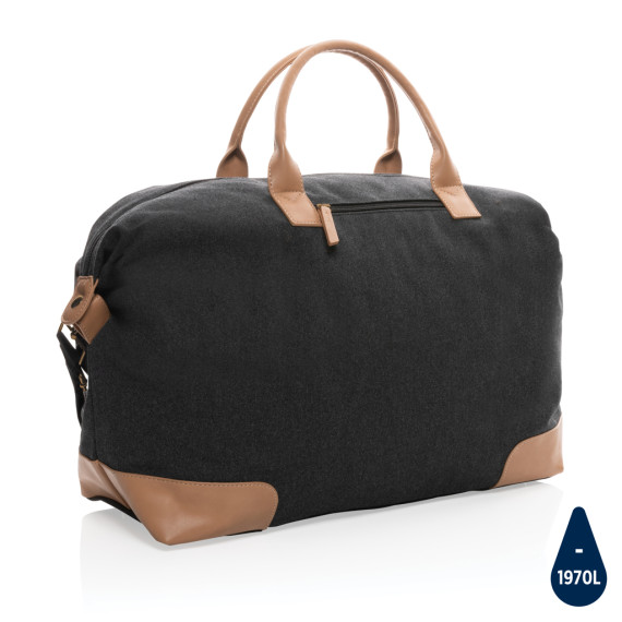 Sac publicitaire weekend Impact AWARE™ en toile 16oz recyclé écologique