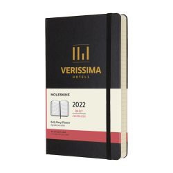 Agenda Carnet Semainier 12 mois Moleskine® personnalisé