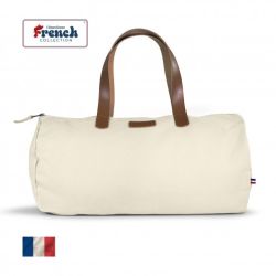 Sac polochon 100 % coton biologique 360 gr personnalisable fabriqué en France