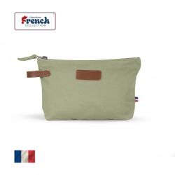 Trousse fermeture zippée 100% coton biologique 360gr personnalisabe fabriqué en France