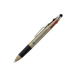 Stylo bille stylet 4 couleurs publicitaire express Goldstar Quattro Softy