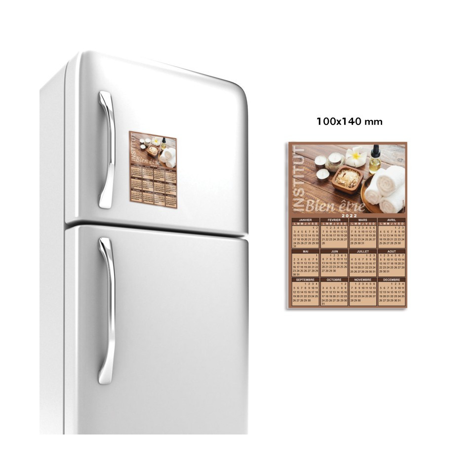 Magnet calendrier personnalisable express