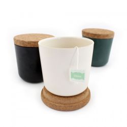 Mug Bambou Liège et infusion publicitaire