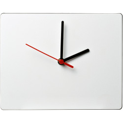 Horloge publicitaire murale rectangulaire Brite-Clock®