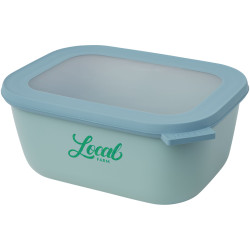 Bol publicitaire multi-usage rectangulaire Cirqula de 1 500 ml Mépal fabriqué en Europe