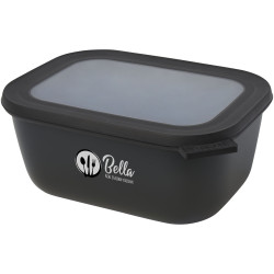 Bol publicitaire multi-usage rectangulaire Cirqula de 1 500 ml Mépal fabriqué en Europe