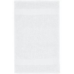 Serviette publicitaire de bain Sophia de 30 x 50 cm en coton de 450 g/m²