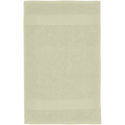 Serviette publicitaire de bain Sophia de 30 x 50 cm en coton de 450 g/m²