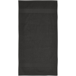 Serviette publicitaire de bain Charlotte de 50 x 100 cm en coton de 450 g/m² Serviette publicitaire de bain Charlotte de 50 x 100 cm en coton de 450 g/m²