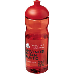 Bouteille publicitaire de sport H2O Active® Eco Base 650ml avec couvercle dôme