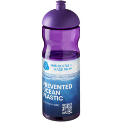 Bouteille publicitaire de sport H2O Active® Eco Base 650ml avec couvercle dôme