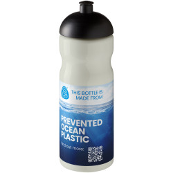 Bouteille publicitaire de sport H2O Active® Eco Base 650ml avec couvercle dôme