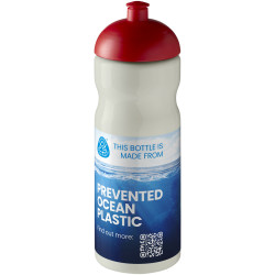 Bouteille publicitaire de sport H2O Active® Eco Base 650ml avec couvercle dôme