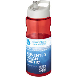 Bouteille publicitaire de sport H2O Active® Eco Base 650ml couvercle bec verseur