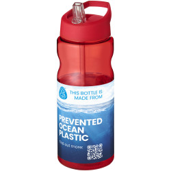 Bouteille publicitaire de sport H2O Active® Eco Base 650ml couvercle bec verseur