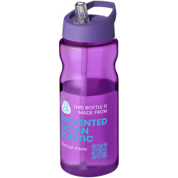 Bouteille publicitaire de sport H2O Active® Eco Base 650ml couvercle bec verseur