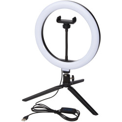 Lampe publicitaire anneau Studio avec support de téléphone et trépied Lampe publicitaire anneau Studio avec support de téléphone et trépied