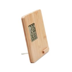 Chargeur sans fil 10W publicitaire support pour smartphone bambou