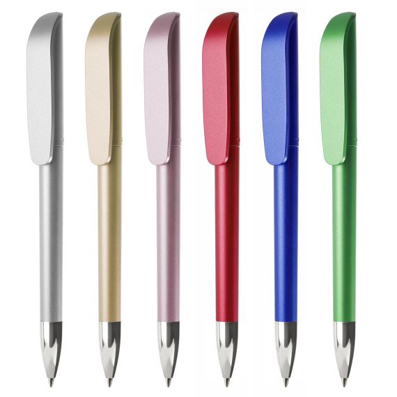 Stylo BIC® personnalisable super Clip Glacé Avance section métal fabriqué  Europe