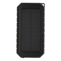 Powerbank publicitaire solaire 10.000mAh et 10W en plastique recyclé RCS