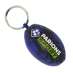 Porte-clés ballon de rugby personnalisable