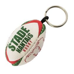 Porte-clés ballon de rugby personnalisable