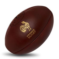 Ballon de rugby vintage taille 5 personnalisable en simili cuir