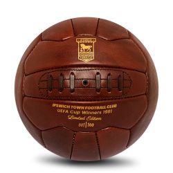 Ballon de football vintage taille 5 personnalisable en simili cuir