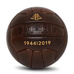 Ballon de football vintage taille 5 personnalisable en simili cuir