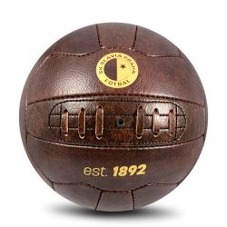 Ballon de football vintage taille 5 personnalisable en simili cuir