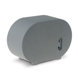 Haut-parleur 5W chargeur sans fil en béton de calcairepersonnalisable