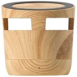 Enceinte 3W et chargeur sans fil 5W en bois personnalisable