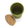 Mug publicitaire 300ml en PP GRS avec couvercle en bambou FSC® recyclé