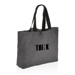 Grand sac publicitaire tote en toile 240 g/m²e non teintée Aware™ recyclé