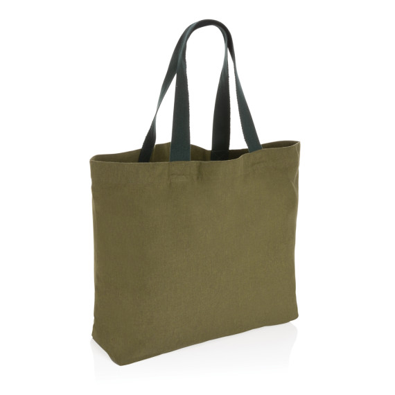 Grand sac publicitaire tote en toile 240 g/m²e non teintée Aware™ recyclé