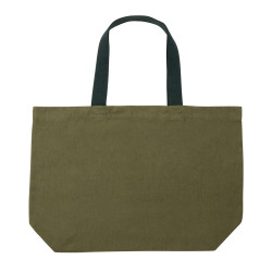 Grand sac publicitaire tote en toile 240 g/m²e non teintée Aware™ recyclé