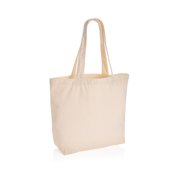 Sac publicitaire shopping en toile 240g/m²e non teinté Aware™ recyclé