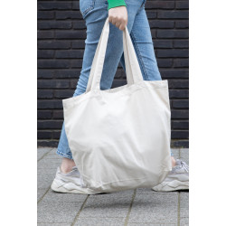 Sac publicitaire shopping en toile 240g/m²e non teinté Aware™ recyclé