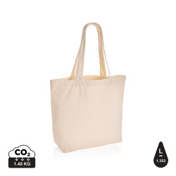 Sac publicitaire shopping en toile 240g/m²e non teinté Aware™ recyclé