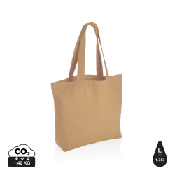 Sac publicitaire shopping en toile 240g/m²e non teinté Aware™ recyclé