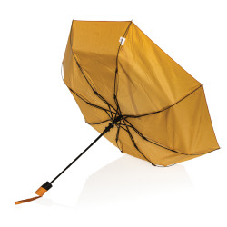 Mini parapluie publicitaire 21" à ouverture automatique Impact AWARE™ recyclé