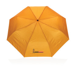 Mini parapluie publicitaire 21" à ouverture automatique Impact AWARE™ recyclé