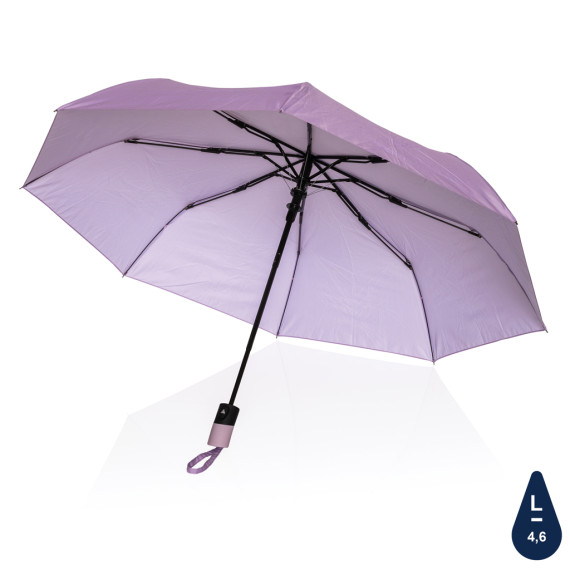 Mini parapluie publicitaire 21" à ouverture automatique Impact AWARE™ recyclé