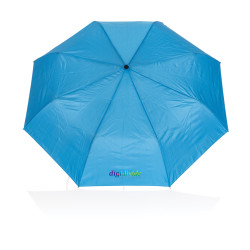 Mini parapluie publicitaire 21" à ouverture automatique Impact AWARE™ recyclé