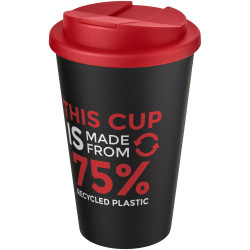 Gobelet Americano® Eco recyclé publicitaire de 350ml avec couvercle anti-déversement